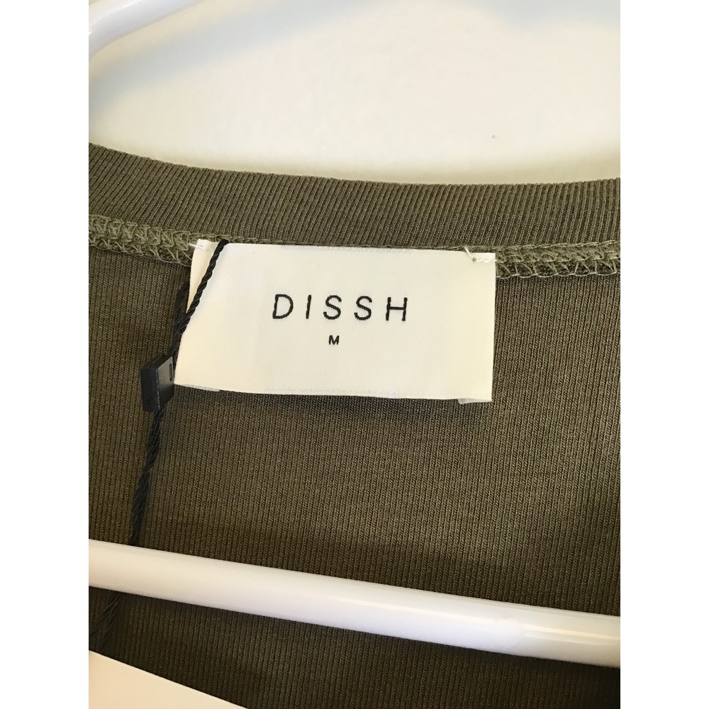Dissh Women's Olive Hadley Sleeveless Ruched Side Knit Maxi Dress Size M NWT‎ - Picture 4 of 7
